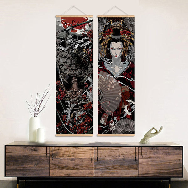 tableau | Geisha japonaise