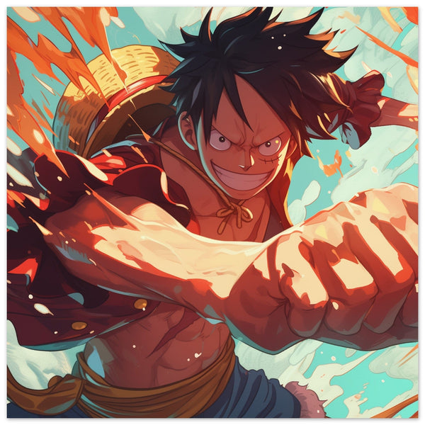 Tableau | One Piece Luffy