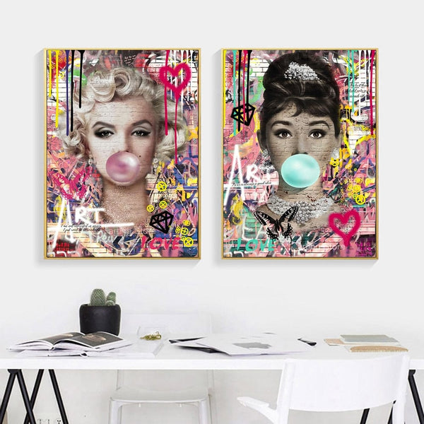 Tableau | Pop art femme