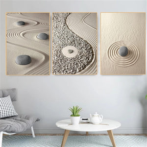 Tableau | Triptyque nature zen